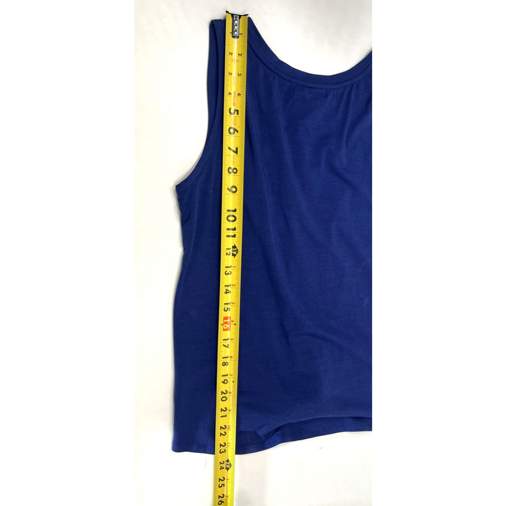 New Fresh Produce Tank‎ Top Womens XS Blue Moonlight Sleeveless Knot Front  Noa - Picture 10 of 13
